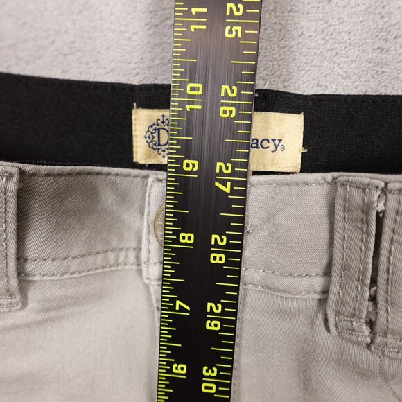 Democracy jeans‎ Ab Technology mid rise skinny ankle women's 6 stone - Picture 5 of 12